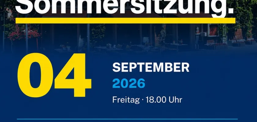 Einladung Sommersitzung FDP Marl 